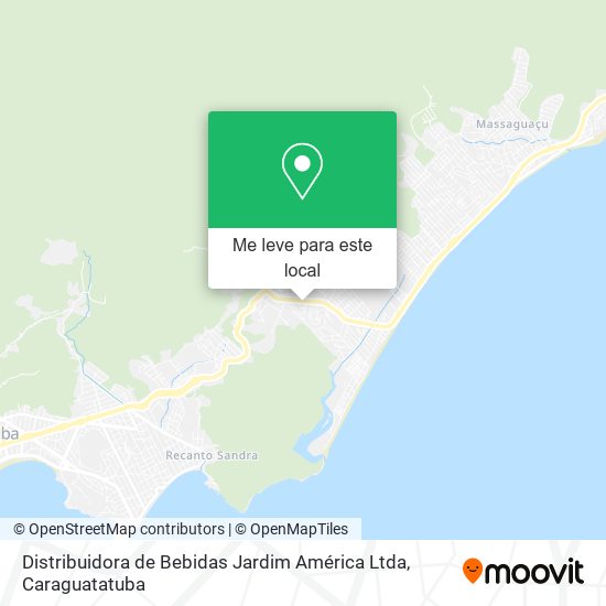 Distribuidora de Bebidas Jardim América Ltda mapa