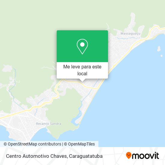 Centro Automotivo Chaves mapa