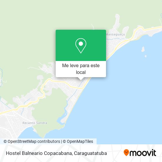 Hostel Balneario Copacabana mapa