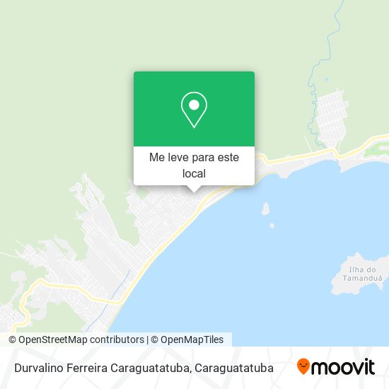 Durvalino Ferreira Caraguatatuba mapa