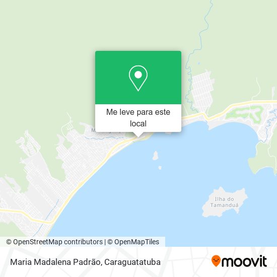 Maria Madalena Padrão mapa