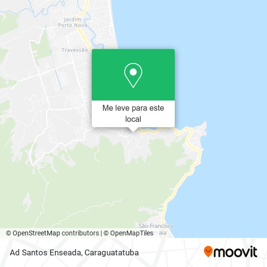 Ad Santos Enseada mapa