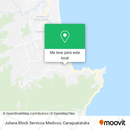 Juliana Block Servicos Medicos mapa