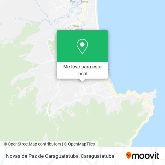 Novas de Paz de Caraguatatuba mapa