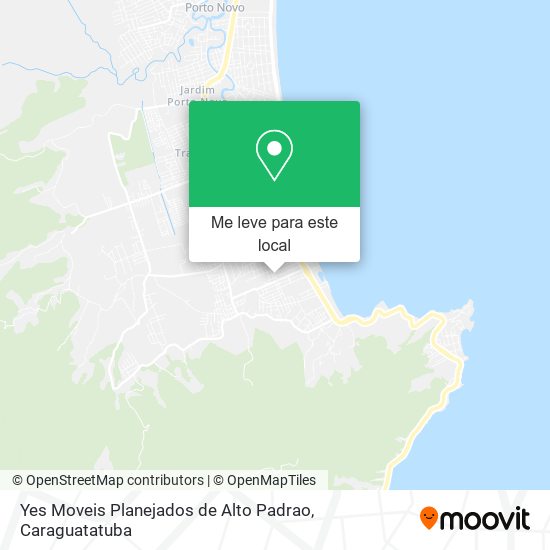 Yes Moveis Planejados de Alto Padrao mapa