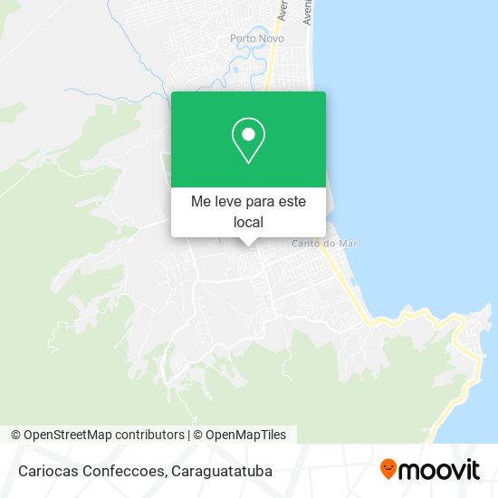 Cariocas Confeccoes mapa