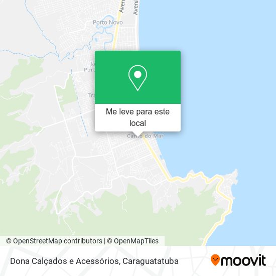 Dona Calçados e Acessórios mapa