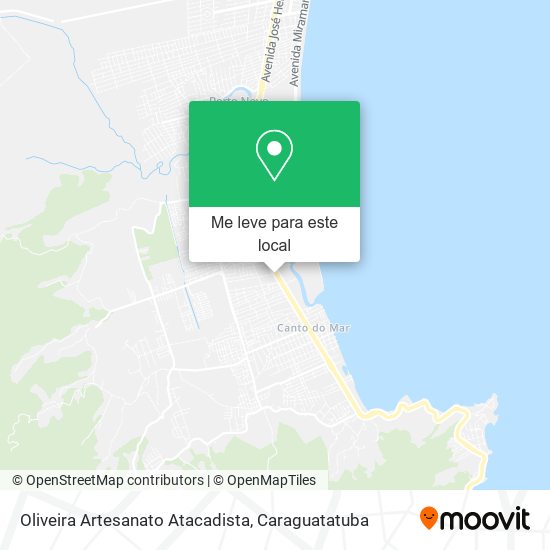 Oliveira Artesanato Atacadista mapa