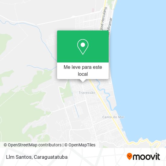 Llm Santos mapa