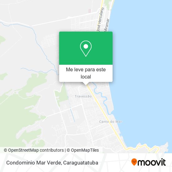 Condominio Mar Verde mapa