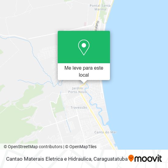 Cantao Materais Eletrica e Hidraulica mapa