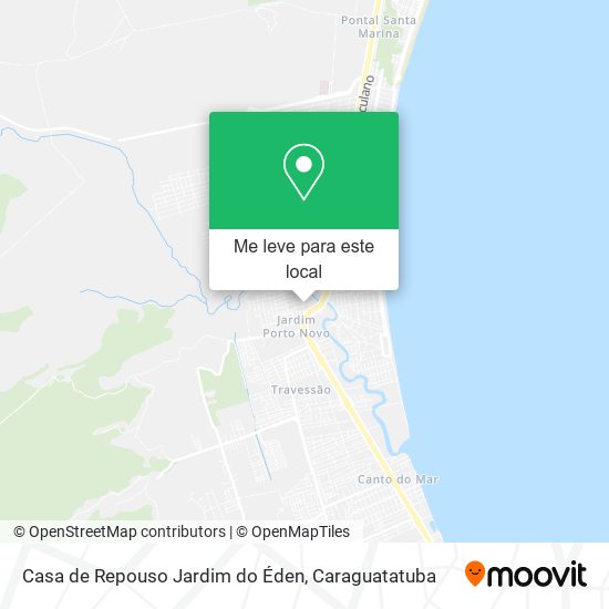 Casa de Repouso Jardim do Éden mapa