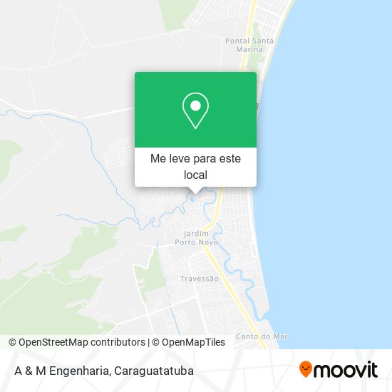 A & M Engenharia mapa