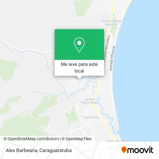 Alex Barbearia mapa
