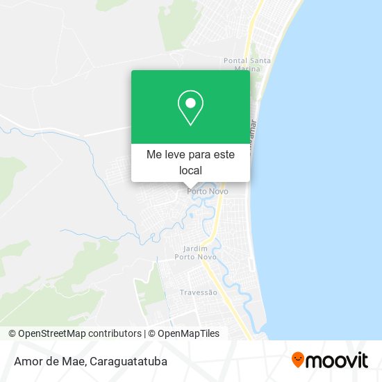 Amor de Mae mapa