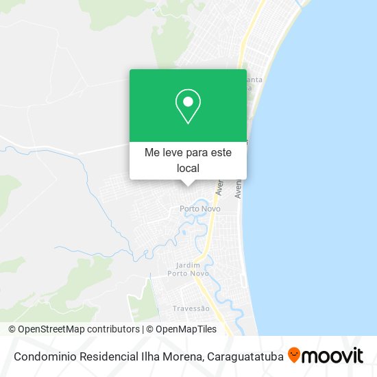 Condominio Residencial Ilha Morena mapa