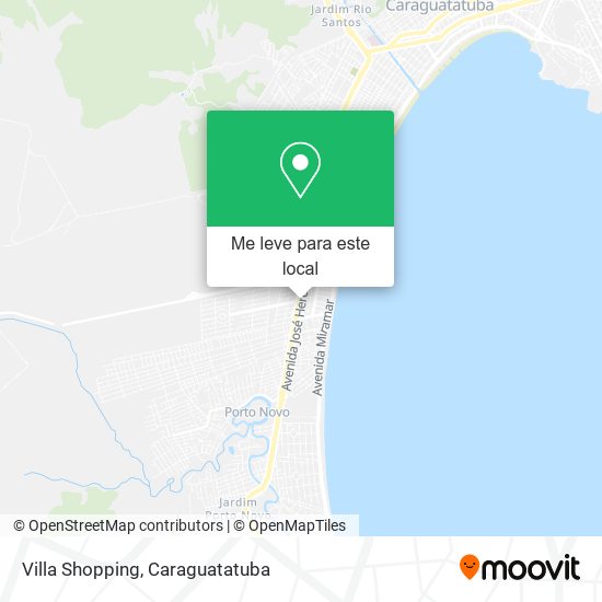 Villa Shopping mapa