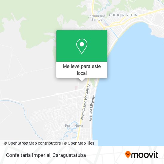 Confeitaria Imperial mapa