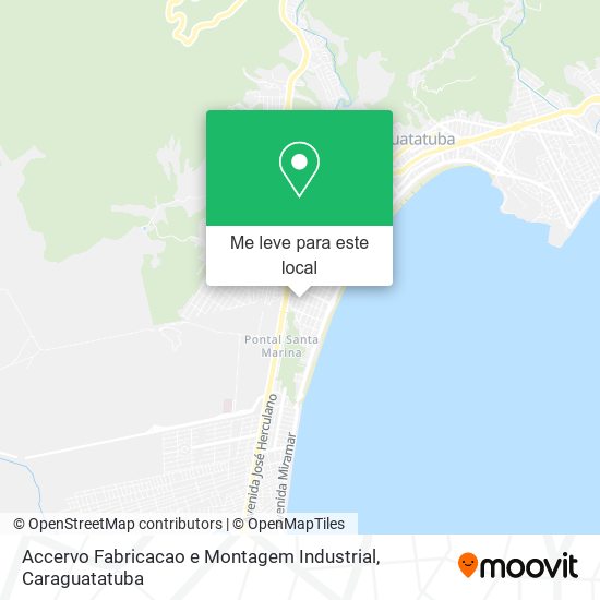 Accervo Fabricacao e Montagem Industrial mapa