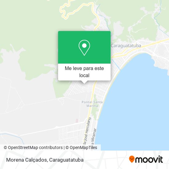 Morena Calçados mapa