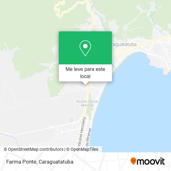 Farma Ponte mapa