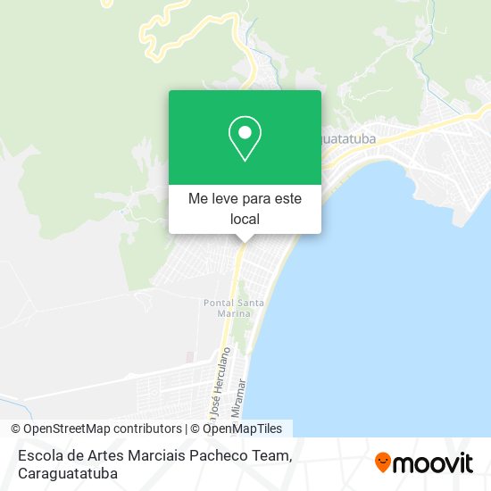 Escola de Artes Marciais Pacheco Team mapa
