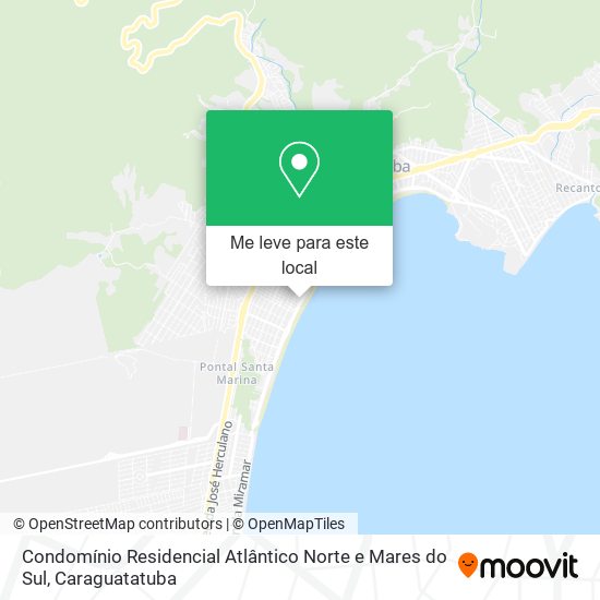 Condomínio Residencial Atlântico Norte e Mares do Sul mapa
