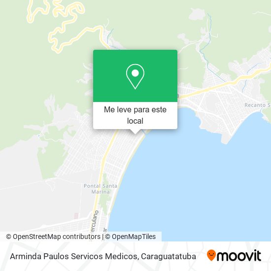 Arminda Paulos Servicos Medicos mapa