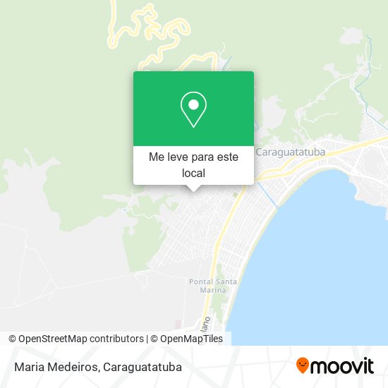 Maria Medeiros mapa