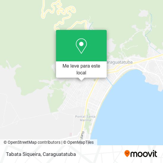 Tabata Siqueira mapa