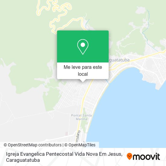 Igreja Evangelica Pentecostal Vida Nova Em Jesus mapa