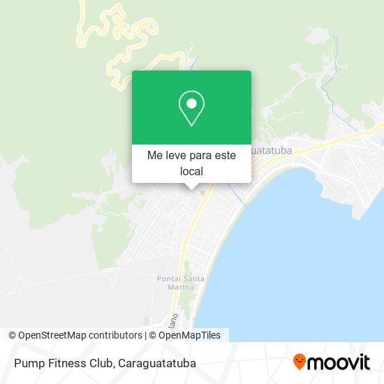 Pump Fitness Club mapa