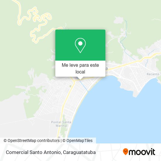 Comercial Santo Antonio mapa