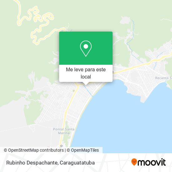 Rubinho Despachante mapa