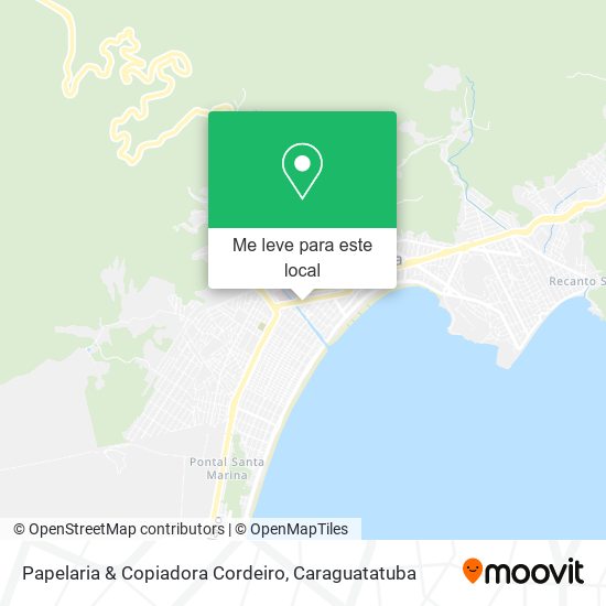 Papelaria & Copiadora Cordeiro mapa