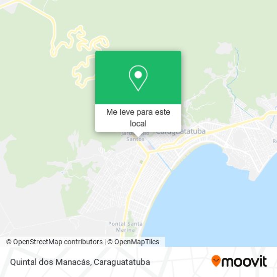 Quintal dos Manacás mapa