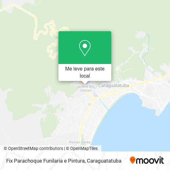 Fix Parachoque Funilaria e Pintura mapa