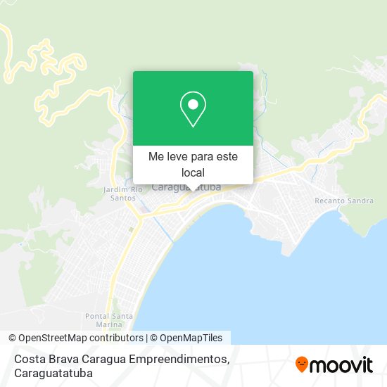 Costa Brava Caragua Empreendimentos mapa