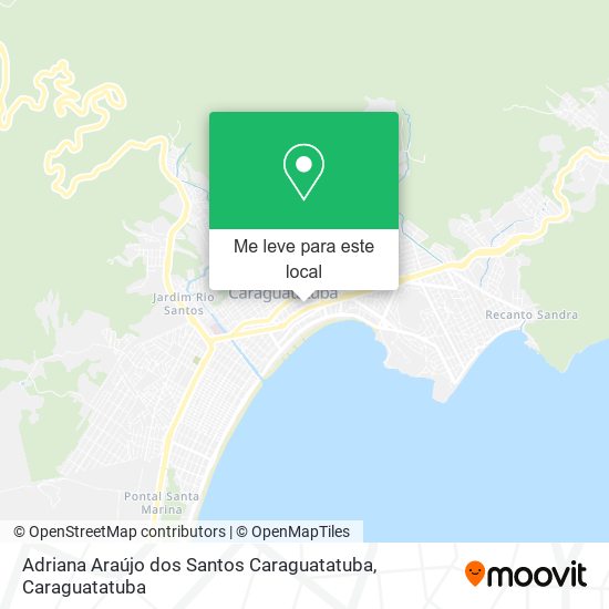 Adriana Araújo dos Santos Caraguatatuba mapa