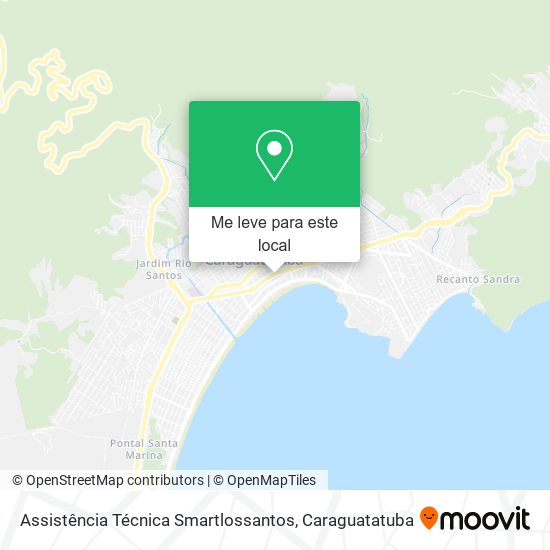 Assistência Técnica Smartlossantos mapa