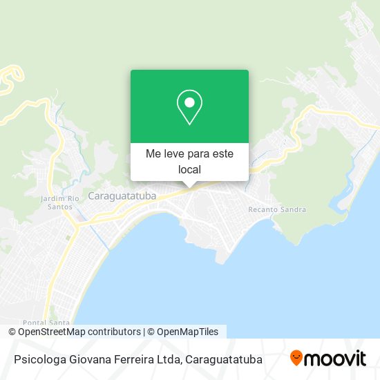 Psicologa Giovana Ferreira Ltda mapa