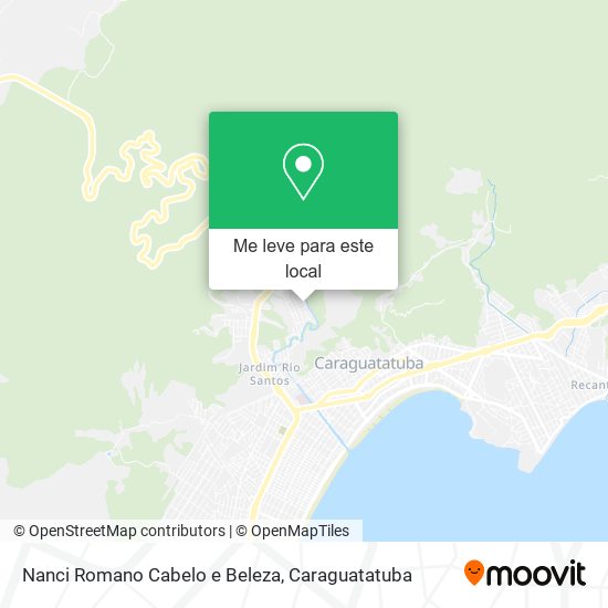 Nanci Romano Cabelo e Beleza mapa