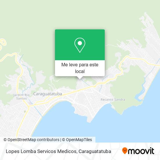 Lopes Lomba Servicos Medicos mapa