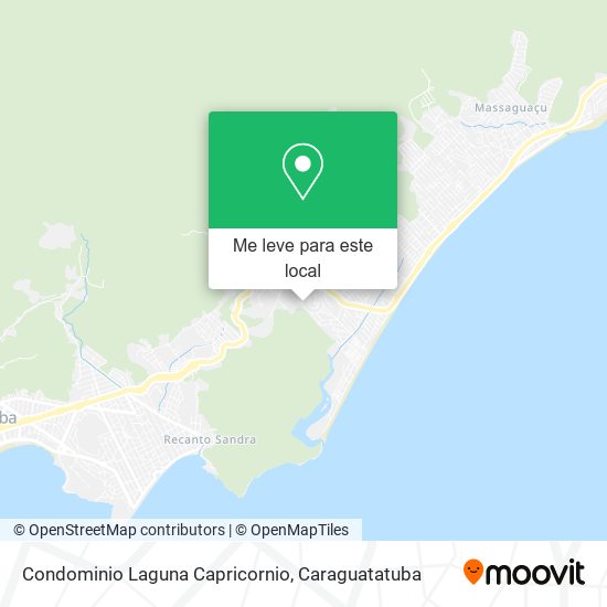 Condominio Laguna Capricornio mapa