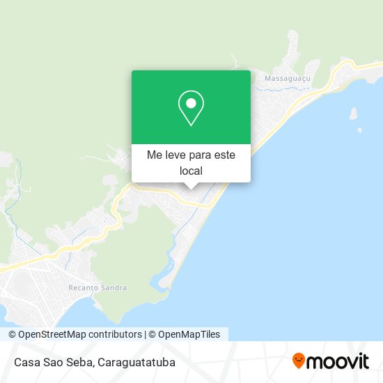 Casa Sao Seba mapa