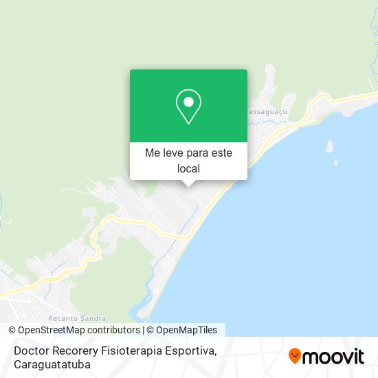 Doctor Recorery Fisioterapia Esportiva mapa