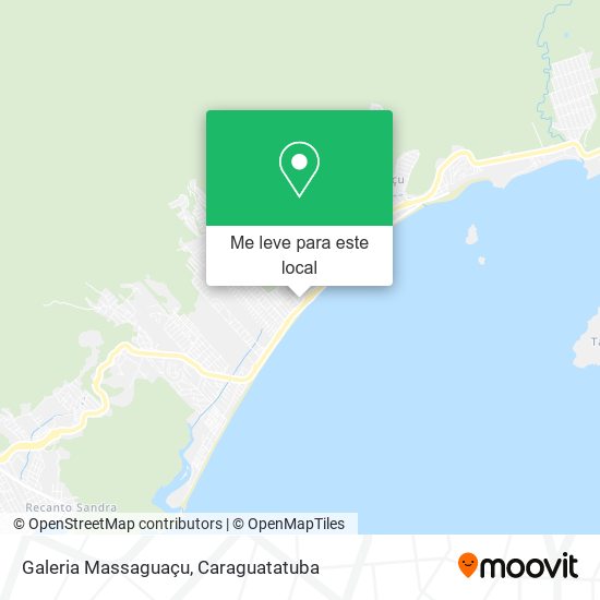 Galeria Massaguaçu mapa