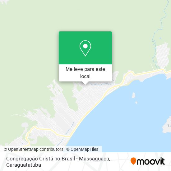 Congregação Cristã no Brasil - Massaguaçú mapa