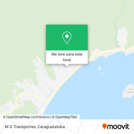 M G Transportes mapa