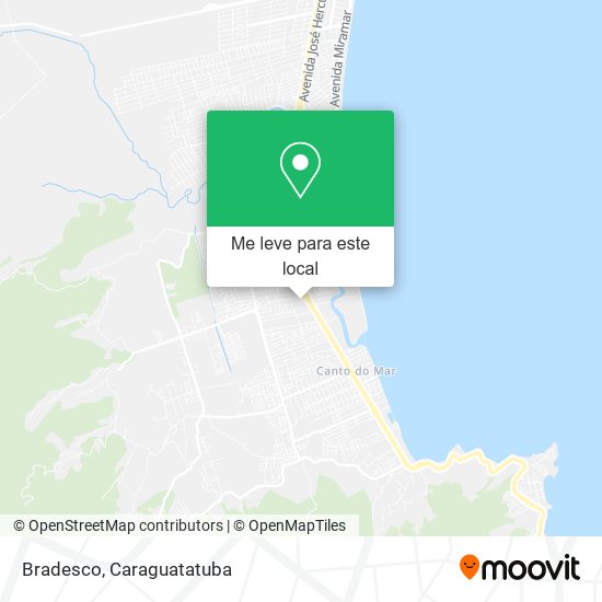 Bradesco mapa